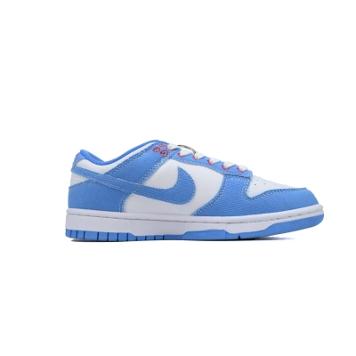 LJR Batch Nike Dunk Low x Supreme Royal Blue White Custom KK1888-015 02