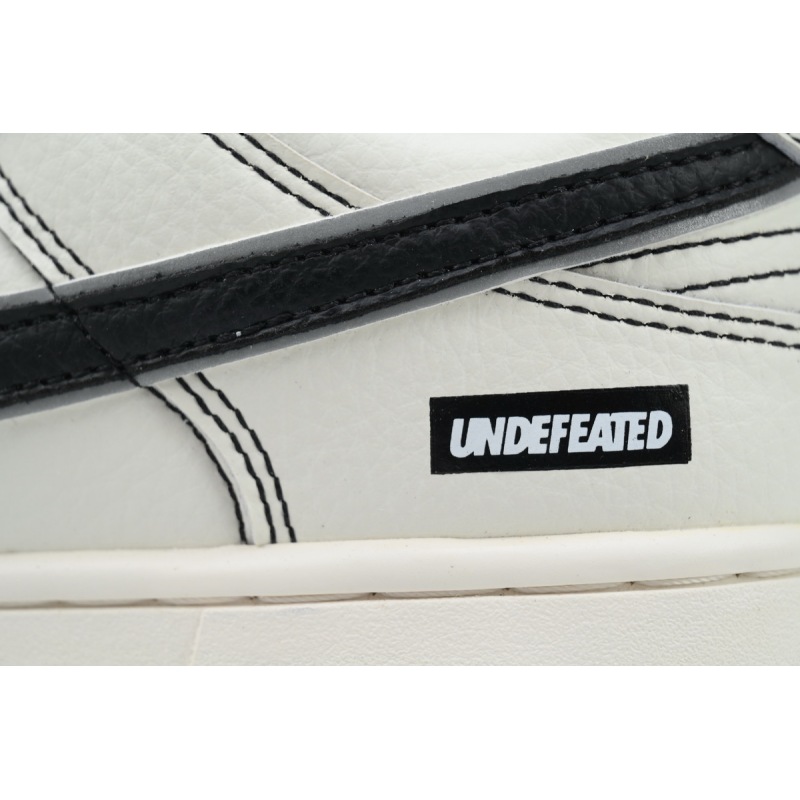 LJR Batch Nike Dunk Low x Undefeated Black White Custom FC1688-139