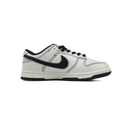 LJR Batch Nike Dunk Low x Undefeated Black White Custom FC1688-139 02