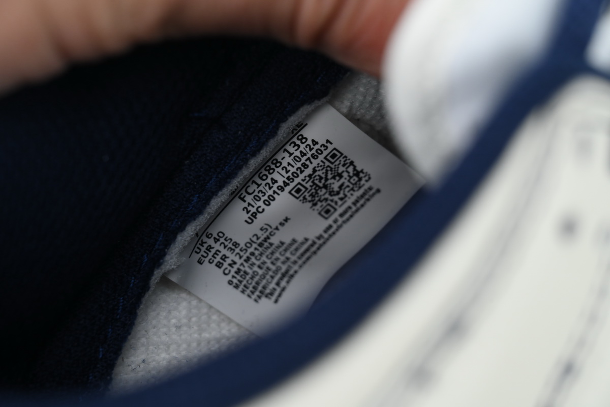 LJR Batch Nike Dunk Low x Undefeated White Blue Custom FC1688-139