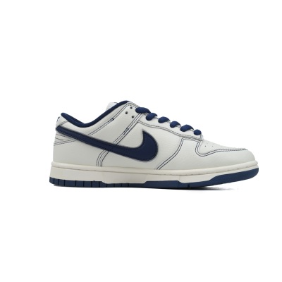 LJR Batch Nike Dunk Low x Undefeated White Blue Custom FC1688-139 02
