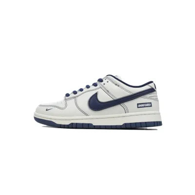 LJR Batch Nike Dunk Low x Undefeated White Blue Custom FC1688-139 01