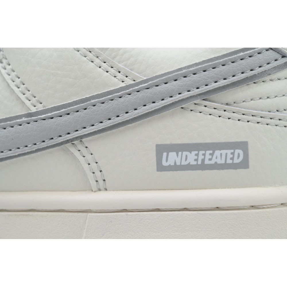 LJR Batch Nike Dunk Low x Undefeated White Grey SF1588-135