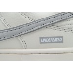 LJR Batch Nike Dunk Low x Undefeated White Grey SF1588-135