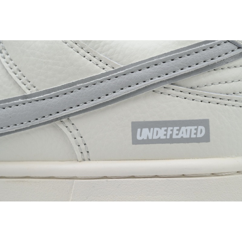 LJR Batch Nike Dunk Low x Undefeated White Grey SF1588-135