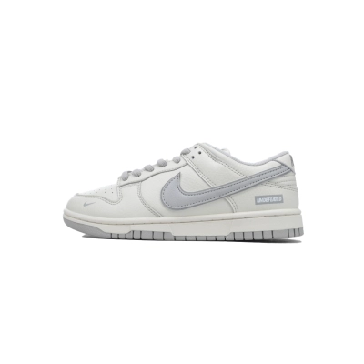 LJR Batch Nike Dunk Low x Undefeated White Grey SF1588-135 01