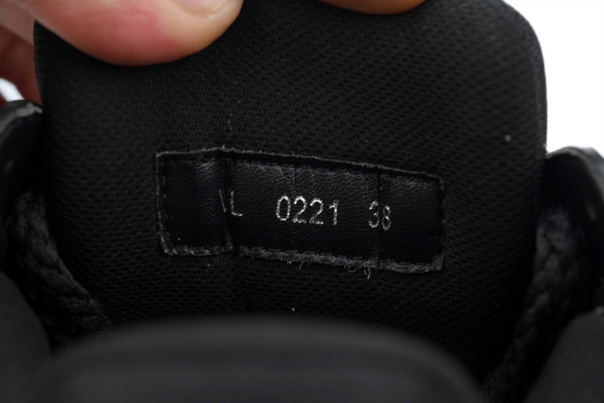 Louis Vuitton LV Trainer Maxi Sneaker All Black Diamond CK24112201