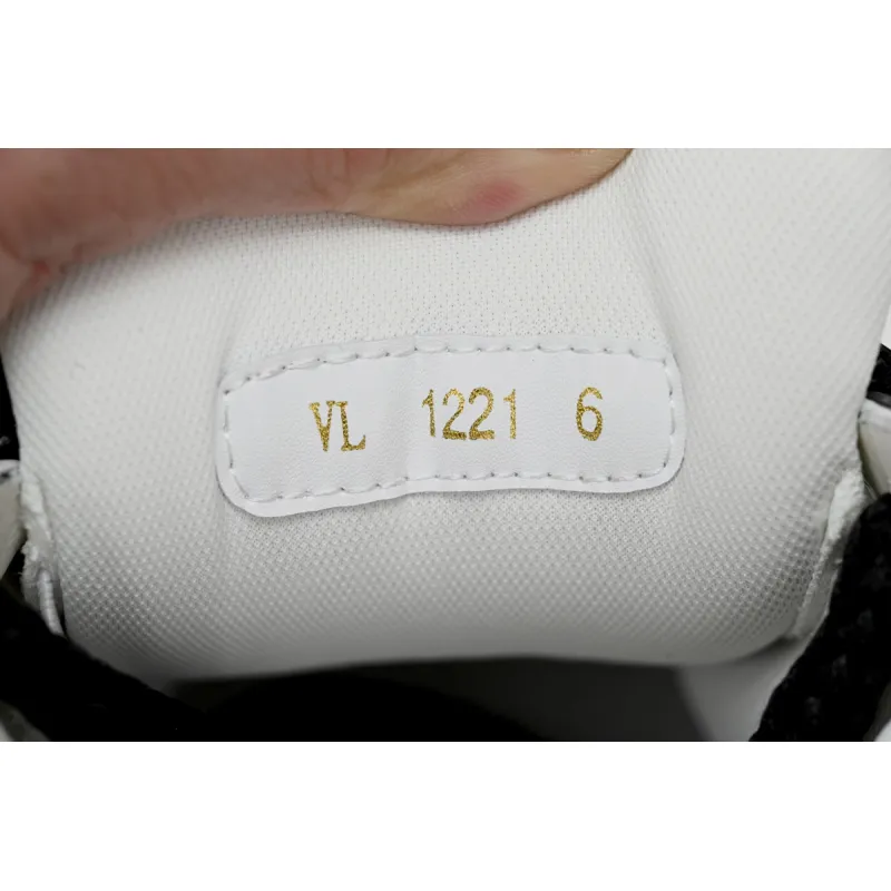 Louis Vuitton LV Trainer Maxi Sneaker Button Black 1AB8SD