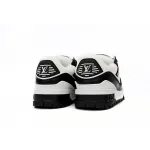 Louis Vuitton LV Trainer Maxi Sneaker Button Black 1AB8SD