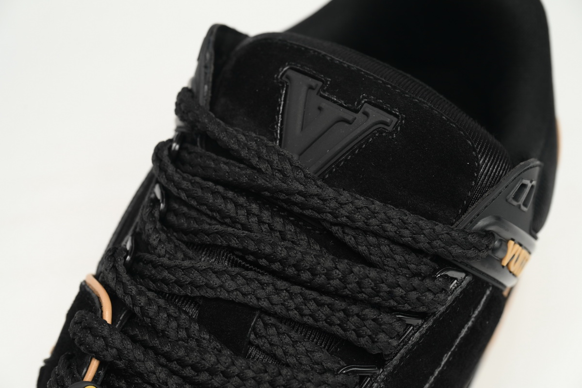 Louis Vuitton LV Trainer Maxi Sneaker Button Brown 1AB8SZ