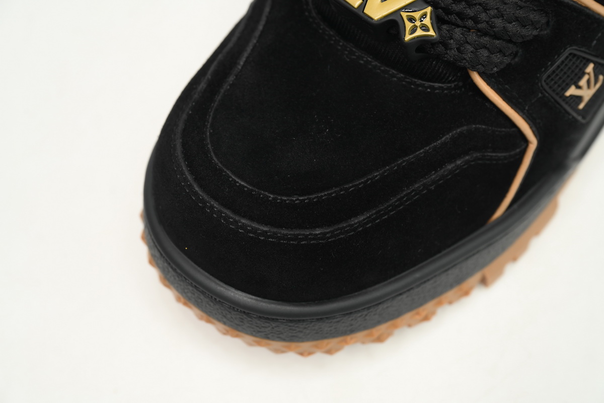 Louis Vuitton LV Trainer Maxi Sneaker Button Brown 1AB8SZ