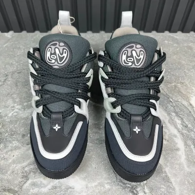 Louis Vuitton Skate Sneaker SK8 Black White CK24060301 02
