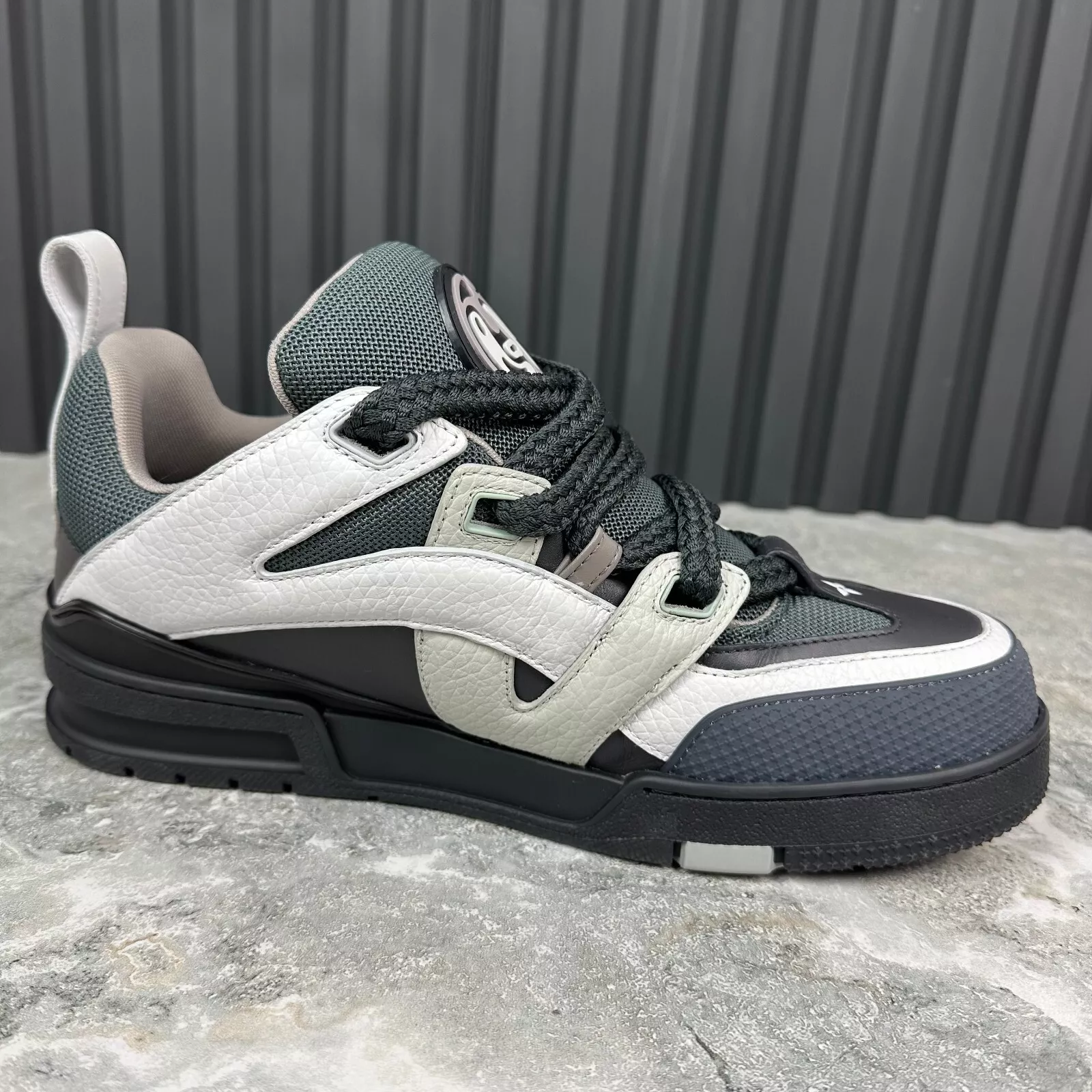 Louis Vuitton Skate Sneaker SK8 Black White CK24060301