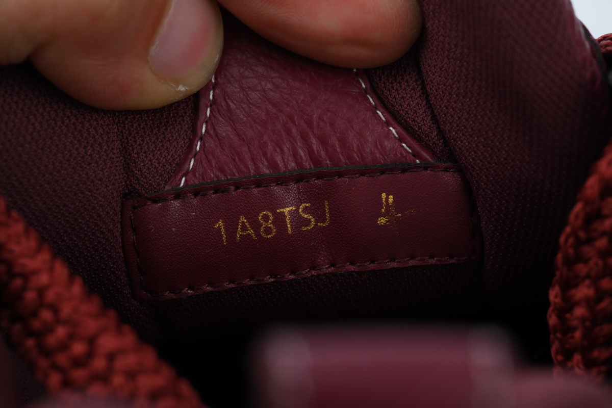 Louis Vuitton Skate Sneaker Wine Red Leather CK24060304