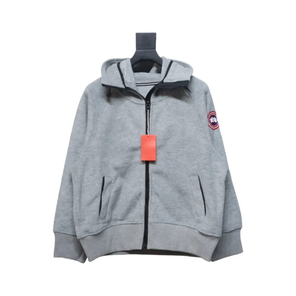 Canada Goose Chilliwack Fleece Bomber Jacket Grey