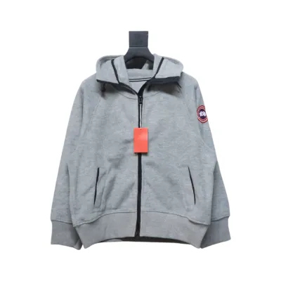 Canada Goose Chilliwack Fleece Bomber Jacket Grey 01