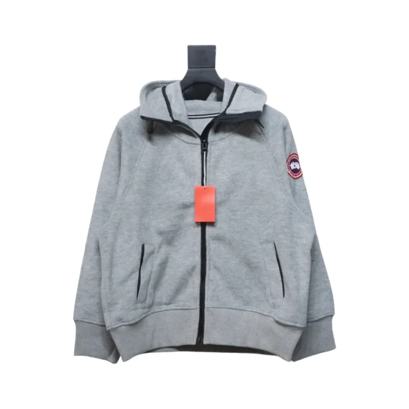 Canada Goose Chilliwack Fleece Bomber Jacket Grey