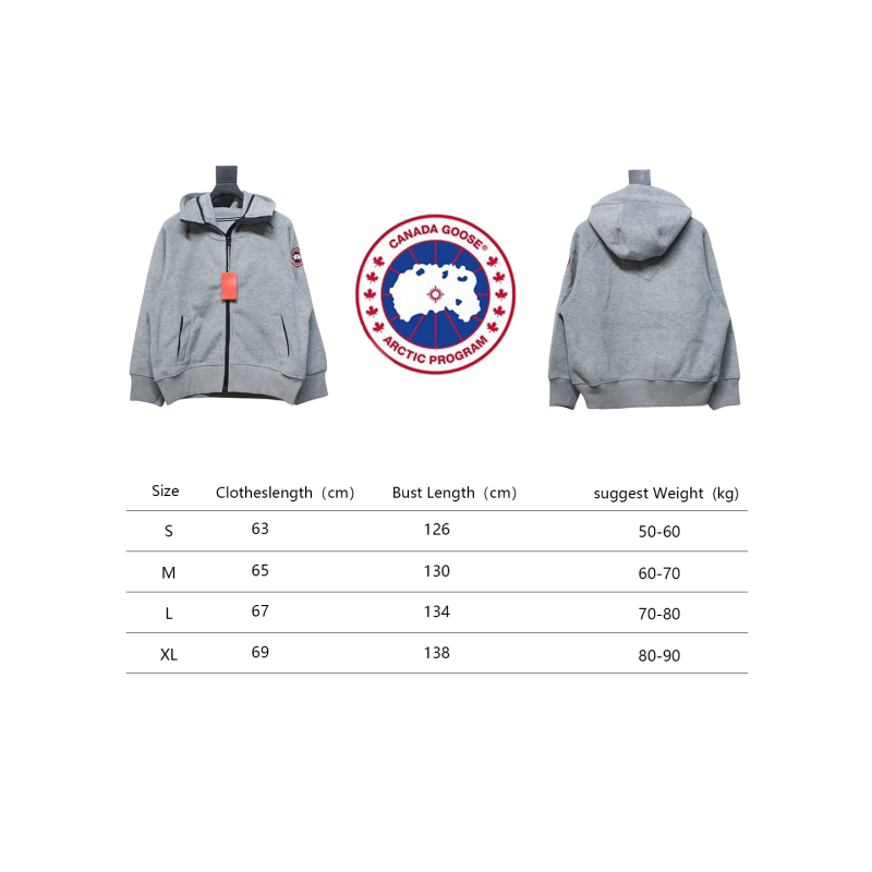 Canada Goose Chilliwack Fleece Bomber Jacket Grey