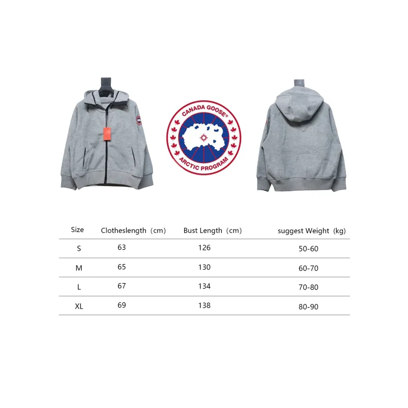 Canada Goose Chilliwack Fleece Bomber Jacket Grey