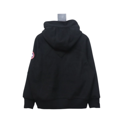 Canada Goose Chilliwack Fleece Bomber Jacket Black 02