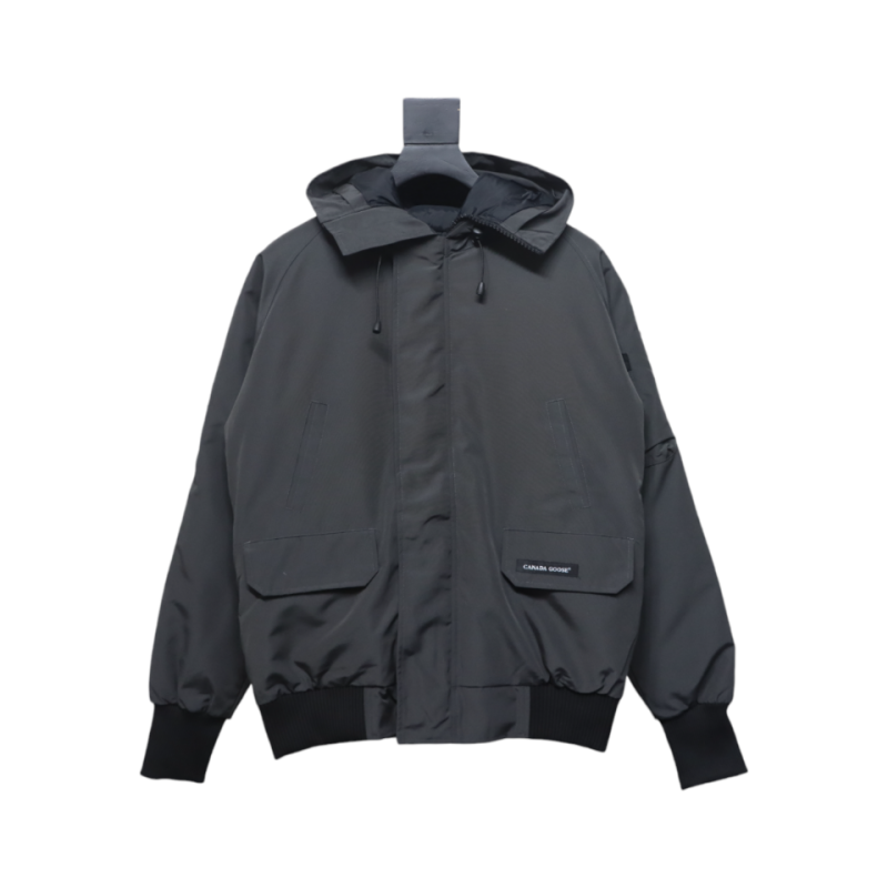 Canada Goose Chilliwack Hooded Bomber Jacket Grey