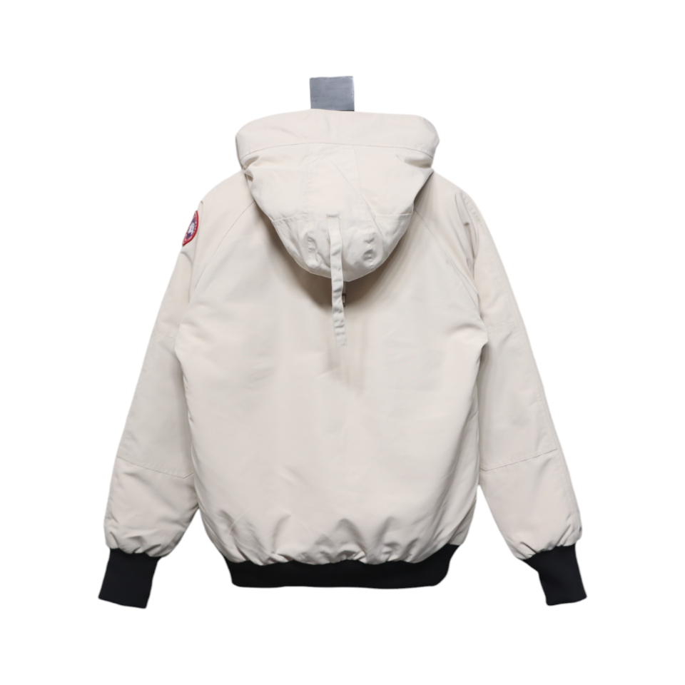 Canada Goose Chilliwack Hooded Bomber Jacket White