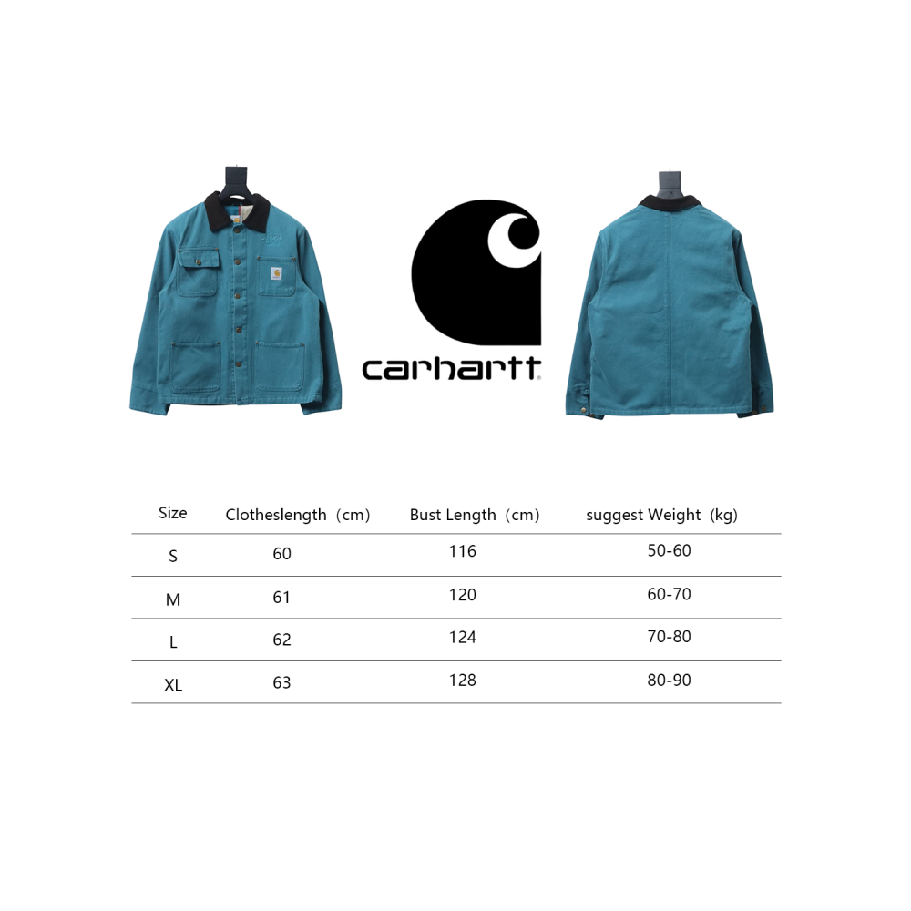 CARHART Michigan x STUSSY Jacket Blue