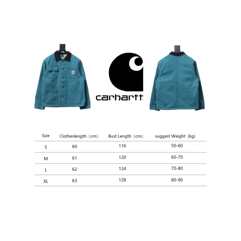 CARHART Michigan x STUSSY Jacket Blue