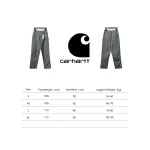 Carhartt washed distressed knee-length canvas overalls lumberjack pants