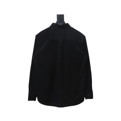 Carhartt WIP L/S Flint Regular Fit Men's Shirt Black 02
