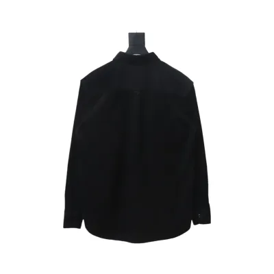 Carhartt WIP L/S Flint Regular Fit Men's Shirt Black 02