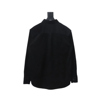 Carhartt WIP L/S Flint Regular Fit Men's Shirt Black 02
