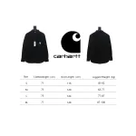 Carhartt WIP L/S Flint Regular Fit Men's Shirt Black