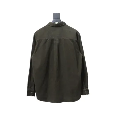 Carhartt WIP L/S Flint Regular Fit Men's Shirt Green 02