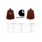 Carhartt WIP L/S Flint Regular Fit Men's Shirt Red
