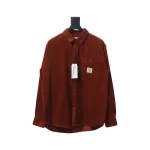 Carhartt WIP L/S Flint Regular Fit Men's Shirt Red