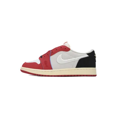 PK God Batch Air Jordan 1 Retro Low x Trophy Room HV6157-100 01