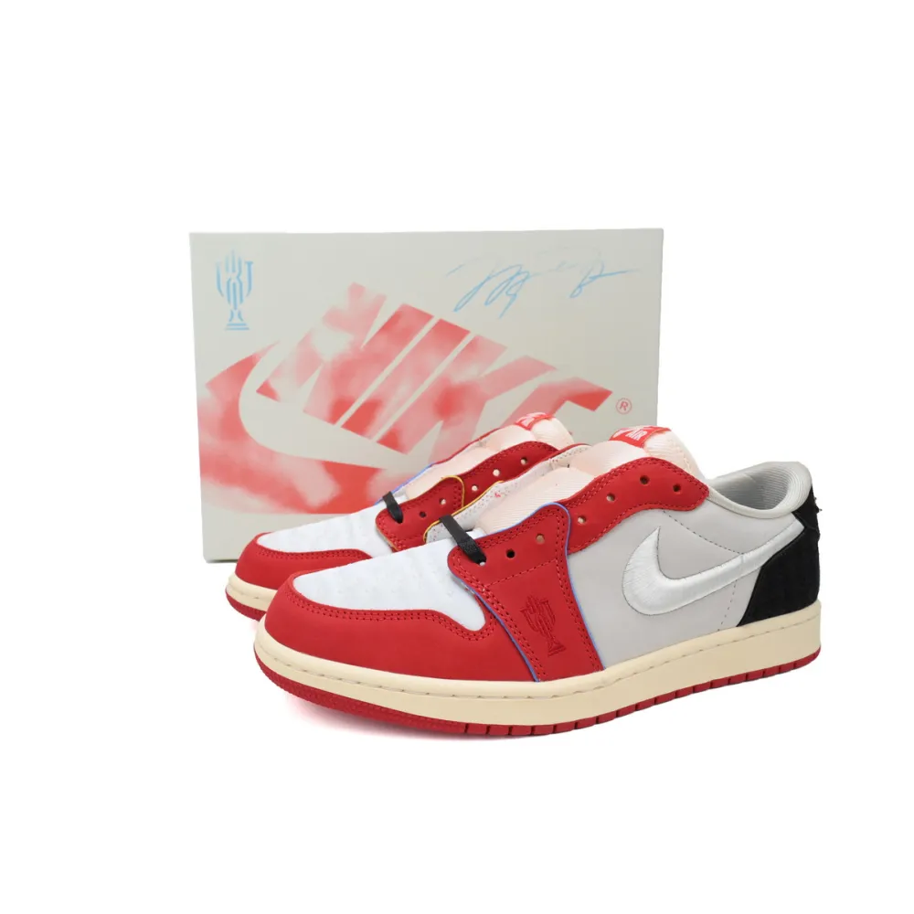 PK God Batch Air Jordan 1 Retro Low x Trophy Room HV6157-100