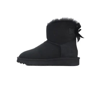 UGG Mini Bailey Bow II Black 1016501 01