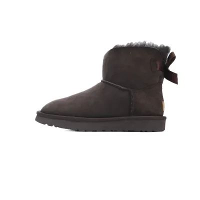 UGG Mini Bailey Bow II Coffee 1016501 01