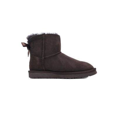 UGG Mini Bailey Bow II Coffee 1016501 02