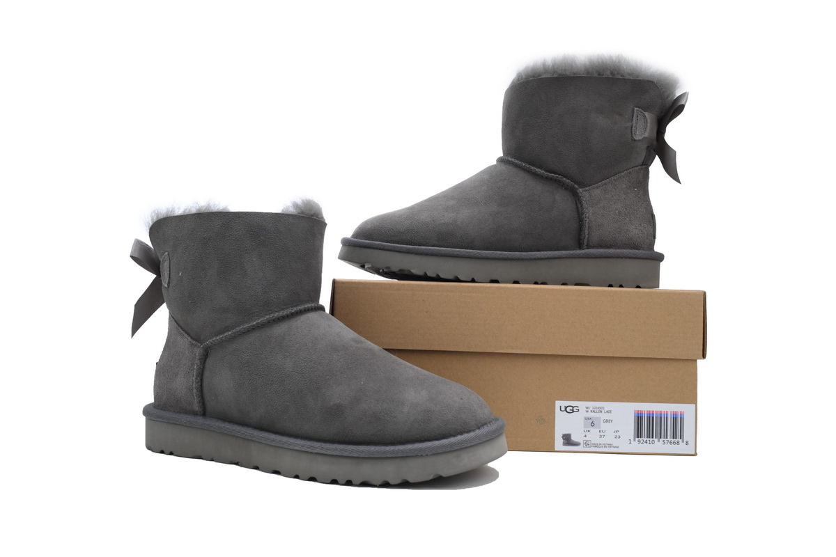 UGG Mini Bailey Bow II Grey 1016501