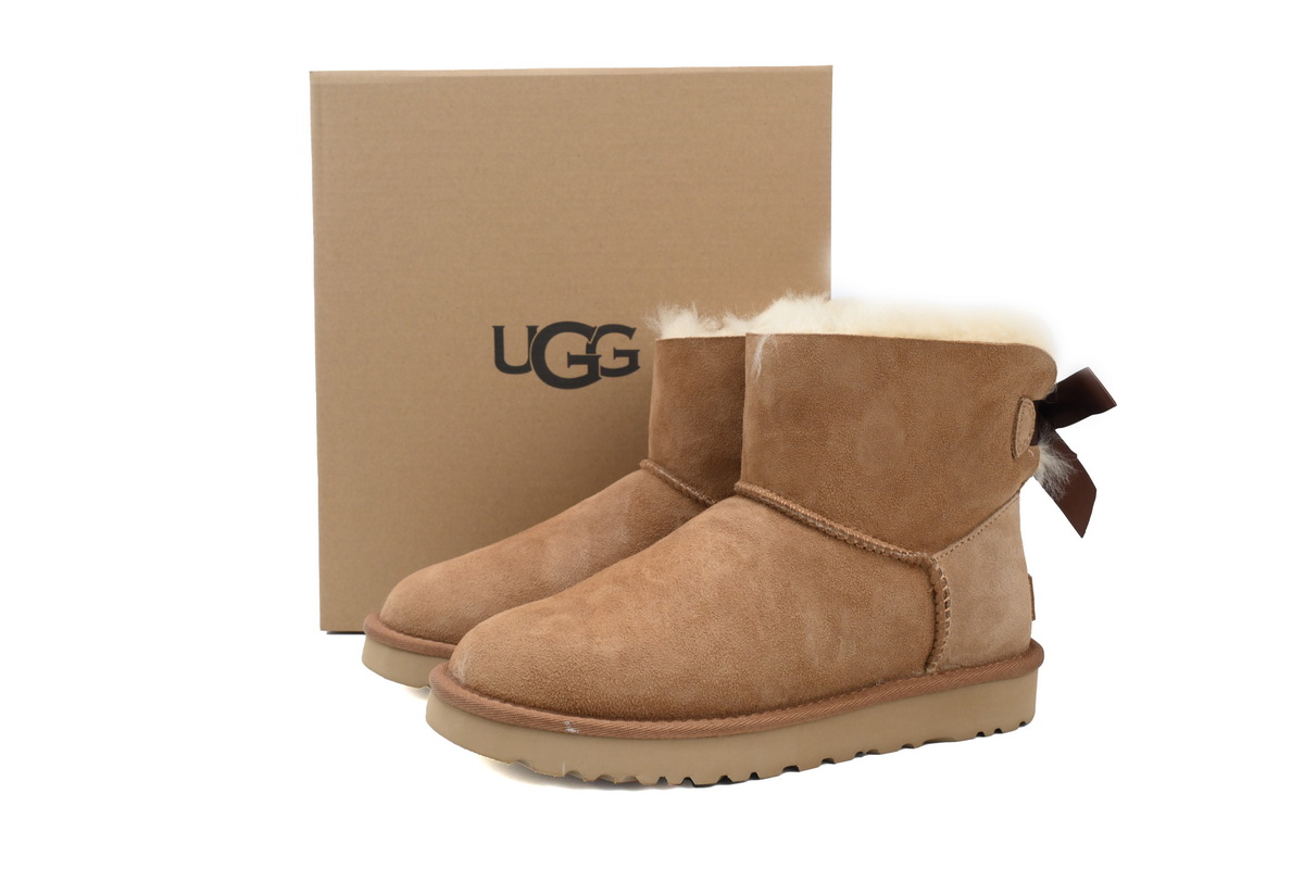 UGG Mini Bailey Bow II Khaki 1016501