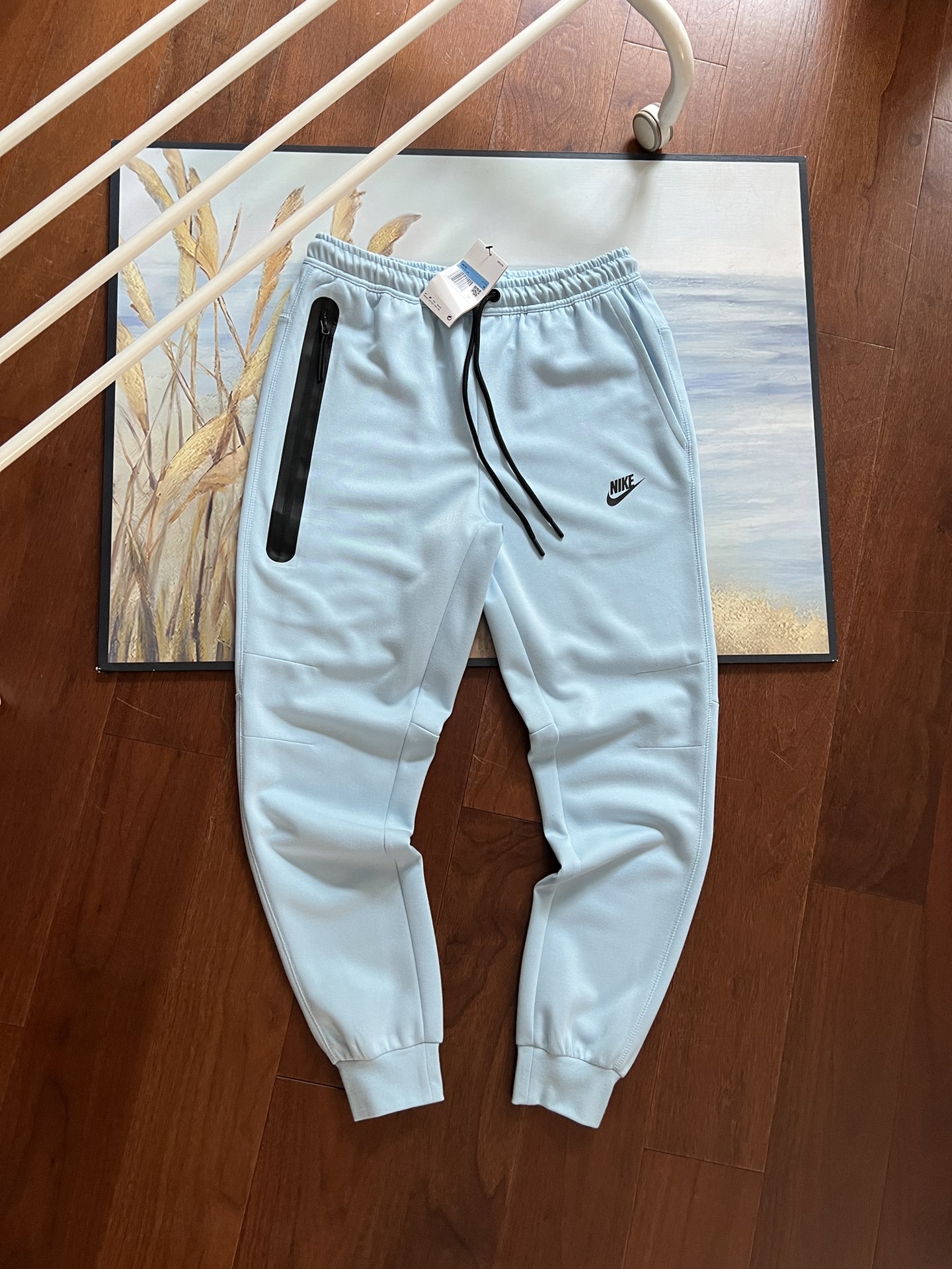 Nike Sportswear Tech Fleece Windrunner Hoodie & Joggers Pant Set Blue YZ FB7922 FB8002