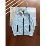 Nike Sportswear Tech Fleece Windrunner Hoodie & Joggers Pant Set Blue YZ FB7922 FB8002