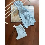 Nike Sportswear Tech Fleece Windrunner Hoodie & Joggers Pant Set Blue YZ FB7922 FB8002