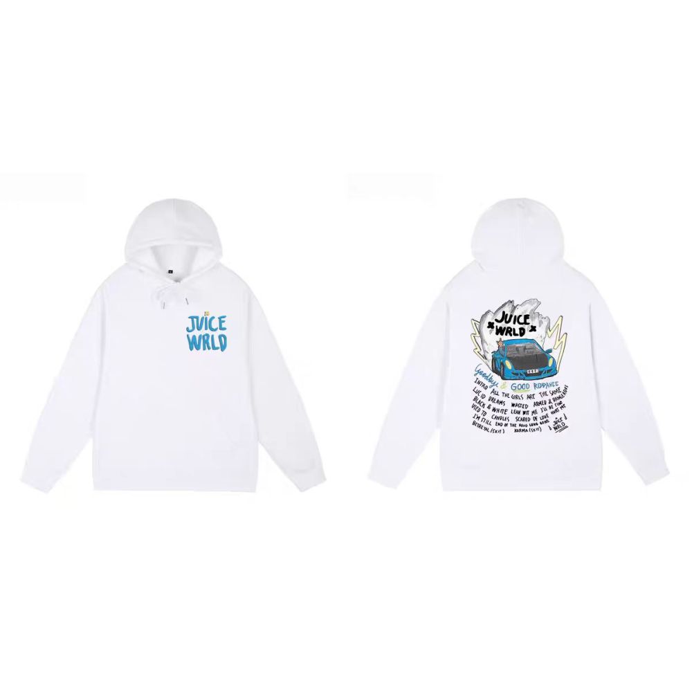 Juice Wrld 999 Hoodie White YZ 241126