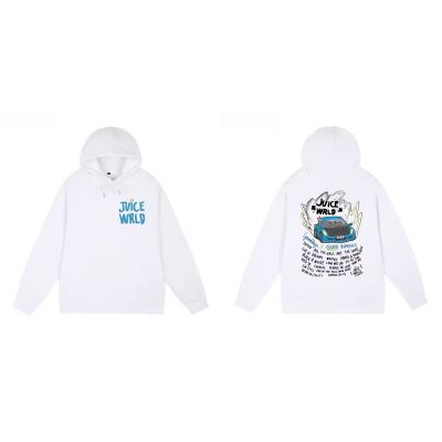 Juice Wrld 999 Hoodie White YZ 241126 01