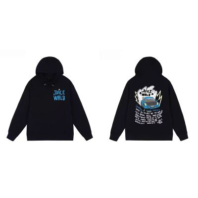 Juice Wrld 999 Hoodie Black YZ 241126 01