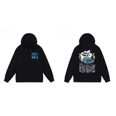 Juice Wrld 999 Hoodie Black YZ 241126 01